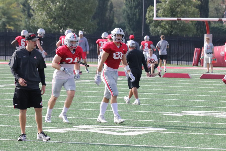Ohio State TE Jeremy Ruckert Catches On After ‘Big Learning Experience ...