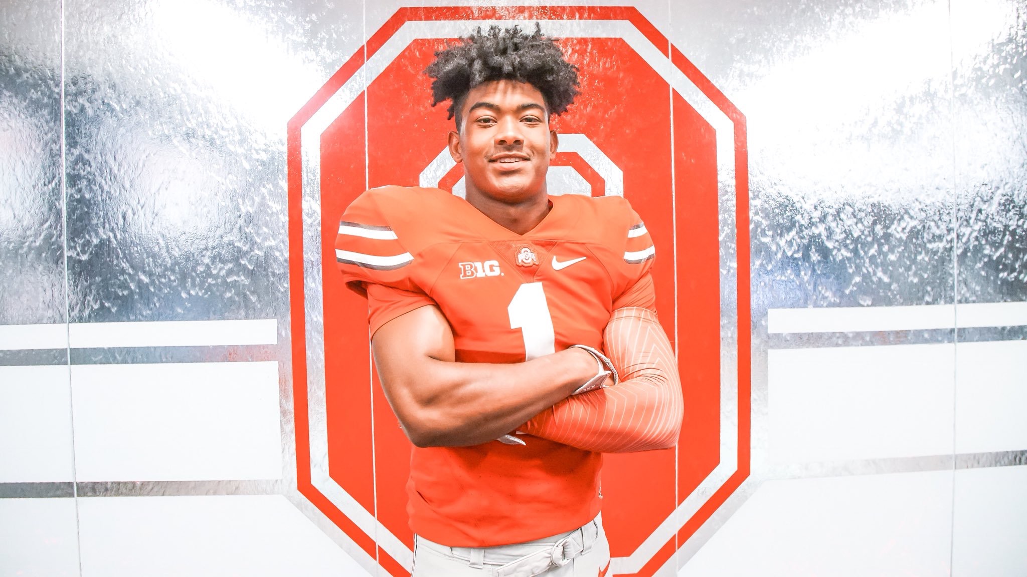 Ohio States Jaxon SmithNjigba Named AllAmerican By Sporting News   Sports Illustrated Ohio State Buckeyes News Analysis and More