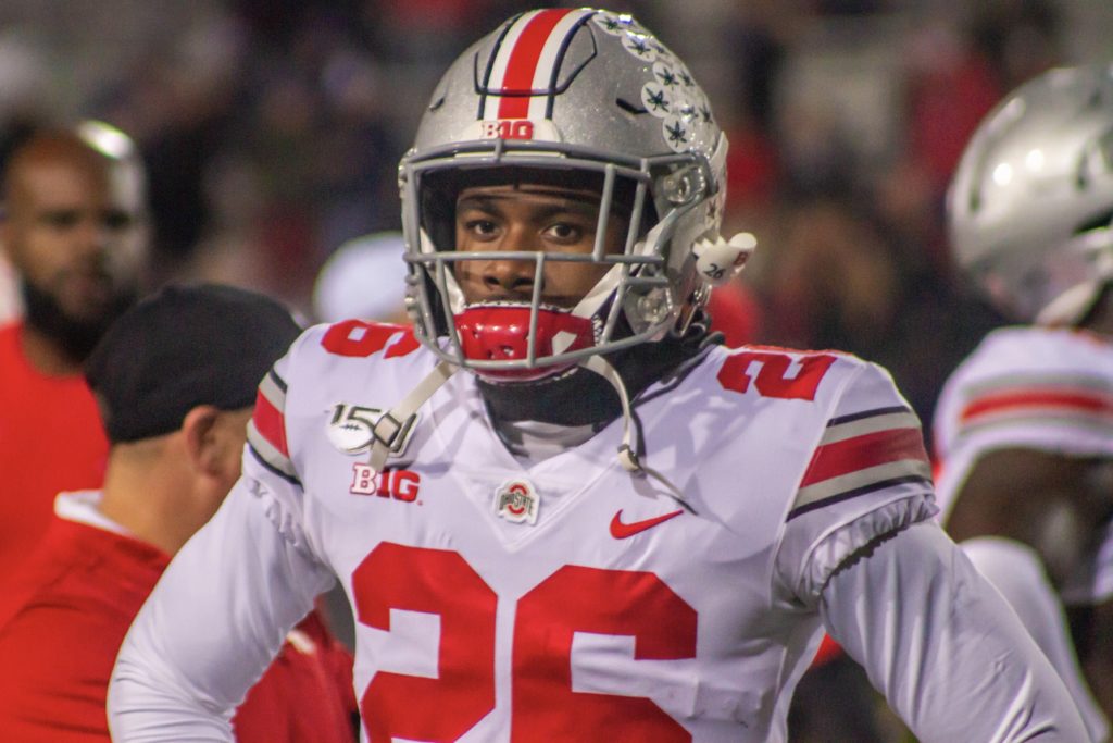 Ohio State Cornerback Cameron Brown Leaves Game On Cart With Leg Injury