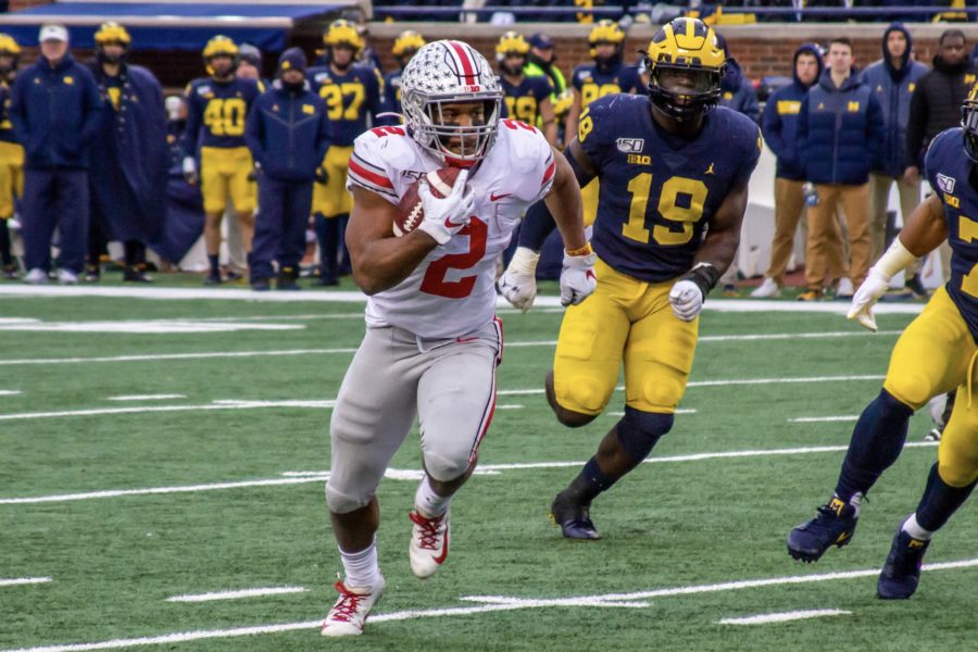 Ohio State RB J.K. Dobbins Earns Big Ten Offensive Player Of The Week