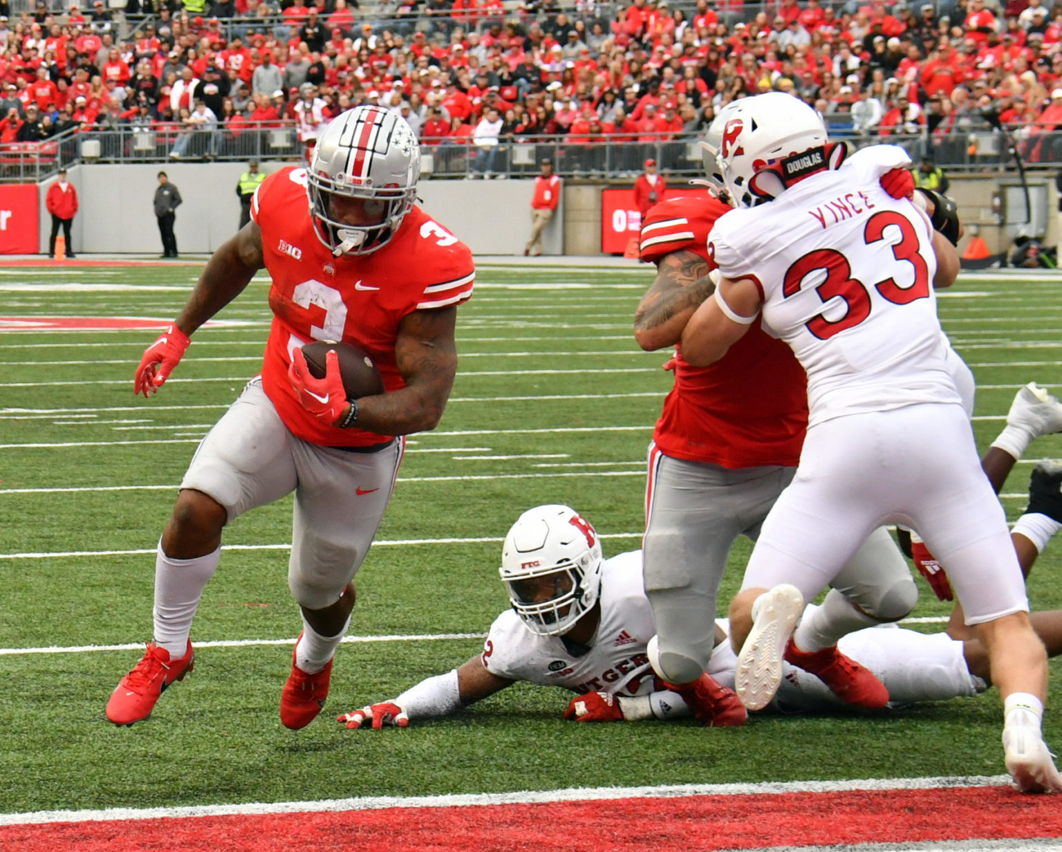 Miyan Williams Named Big Ten Offensive Player Of The Week Buckeye