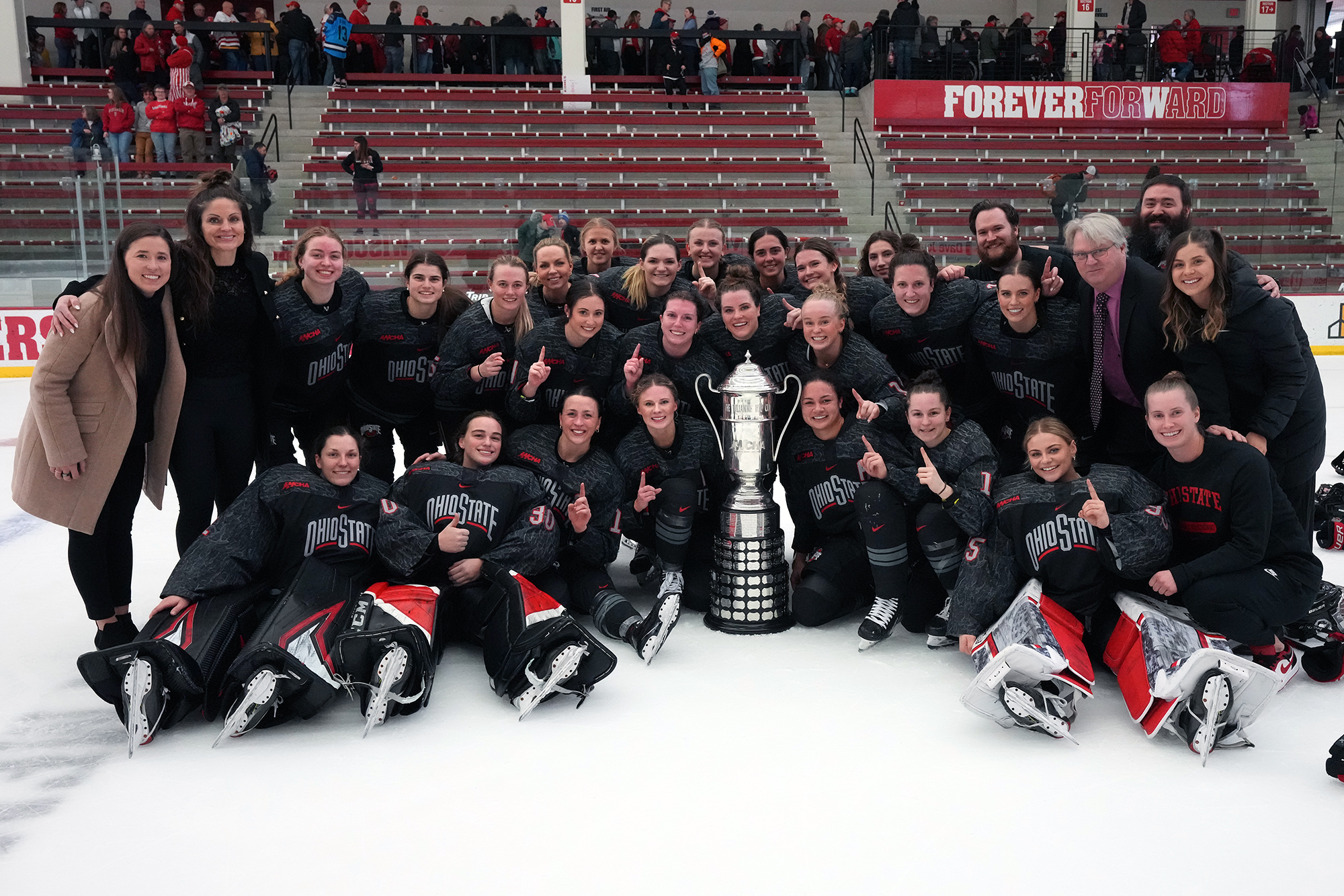 OSU Women’s Hockey Wins WCHA Title Buckeye Sports Bulletin