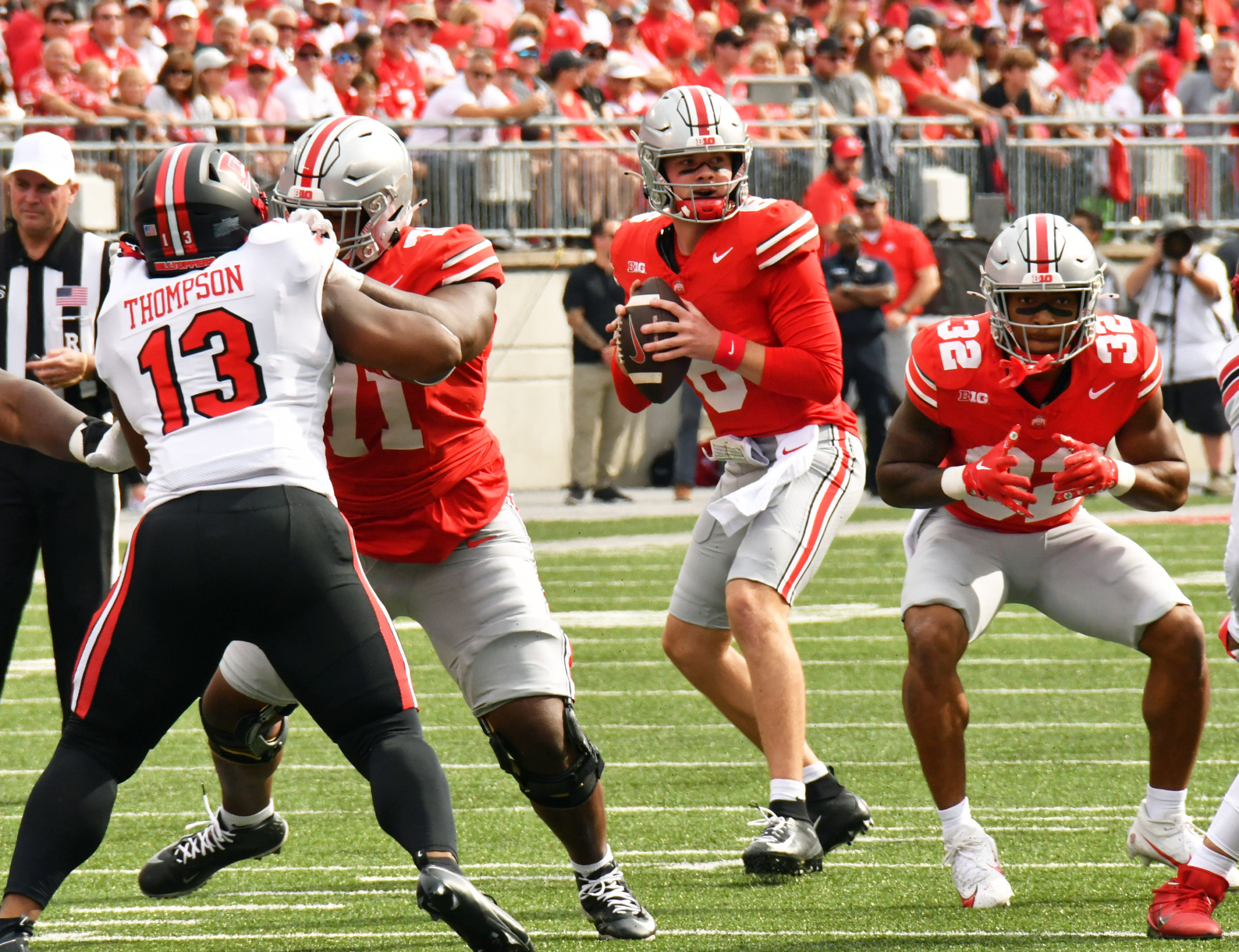 Ohio State's Marvin Harrison Jr. explodes for huge first half against  Youngstown State